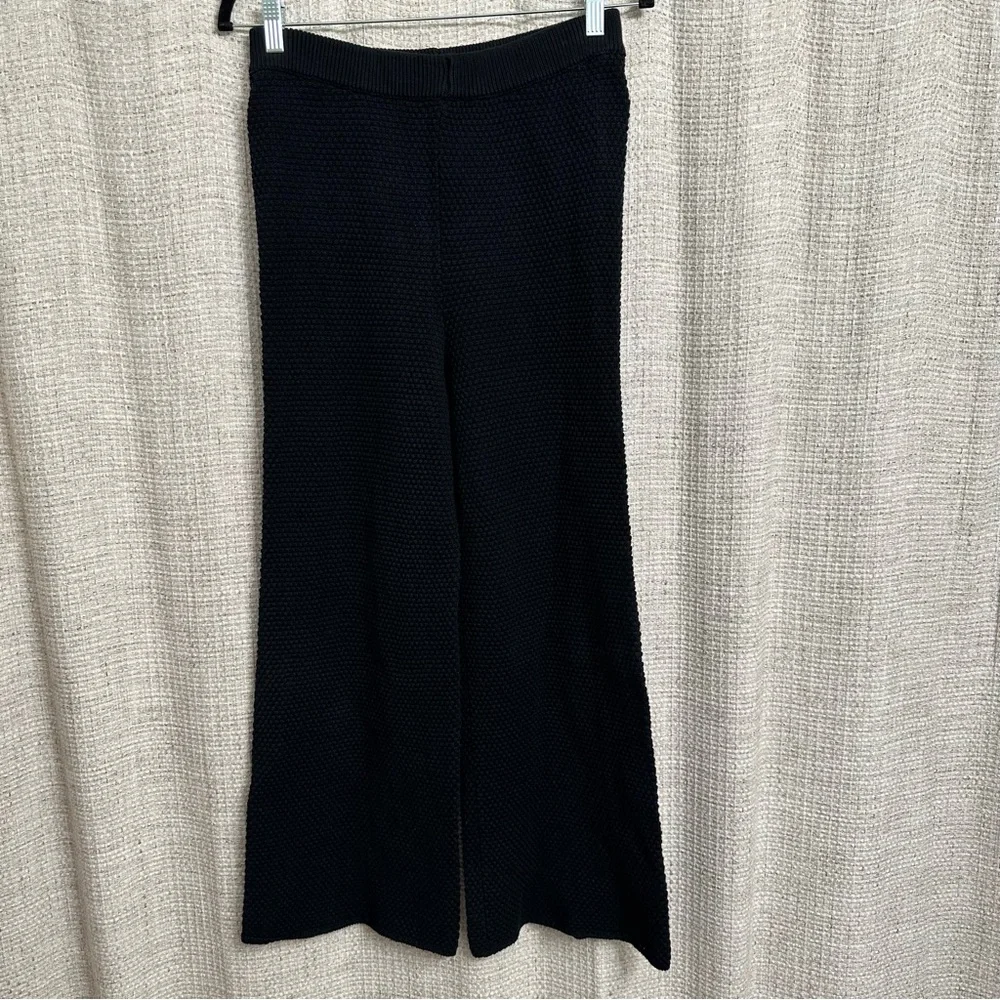 Free People Beach Hailee Sweater Set Black XS Boho Coastal Yachtcore Cozycore - Picture 6 of 10